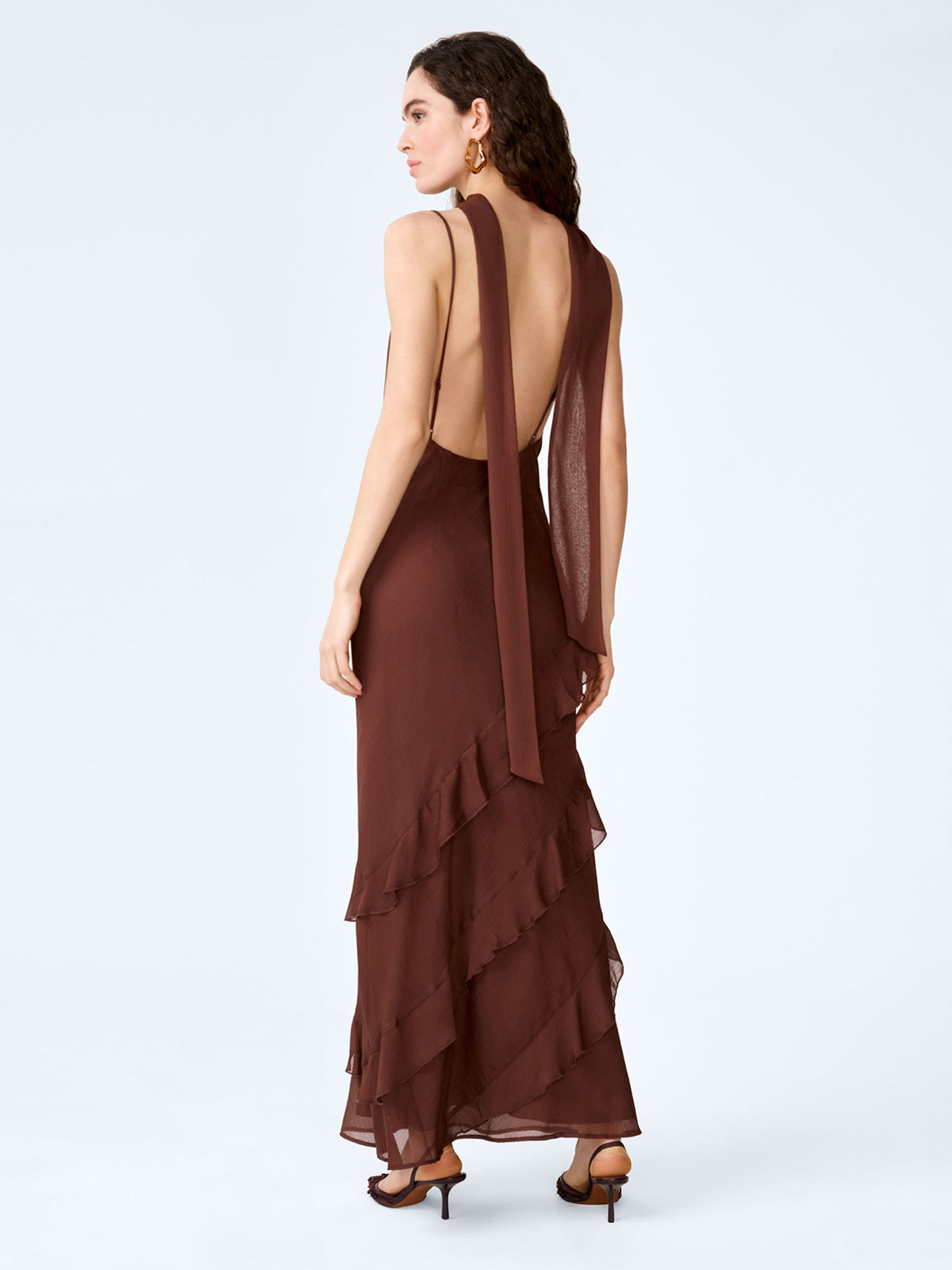 Taylor™ Vestido Chocolate para Mujer