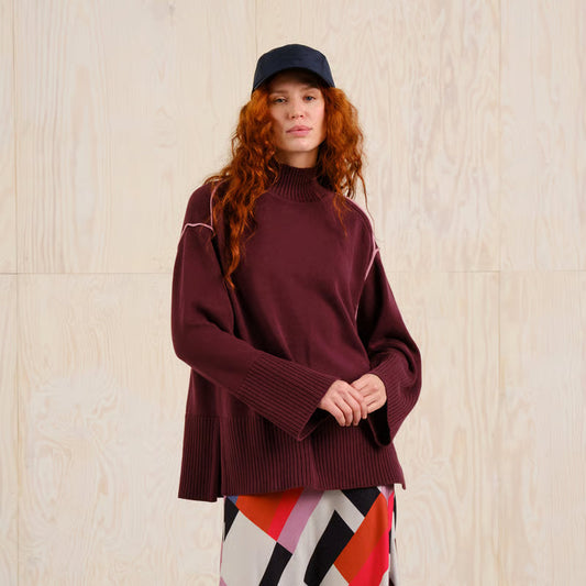 Lara™ Jersey Dedicated Rojo para Mujer