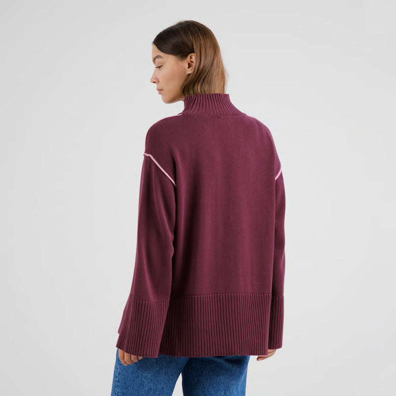 Lara™ Jersey Dedicated Rojo para Mujer