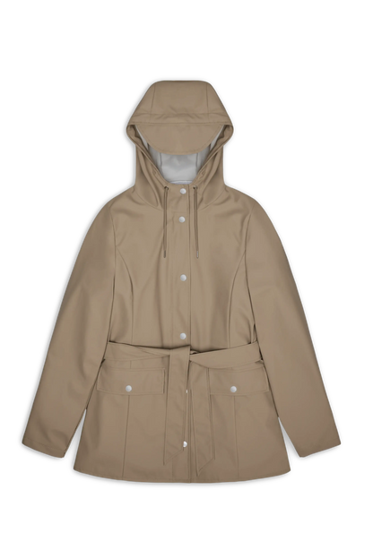 Sofía™ Chubasquero Impermeable Curve Beige para Mujer
