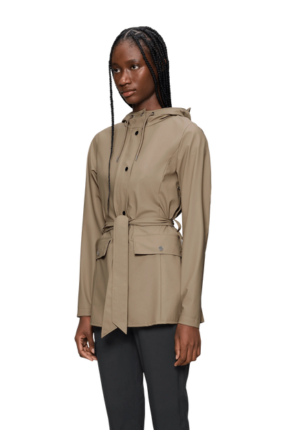 Sofía™ Chubasquero Impermeable Curve Beige para Mujer