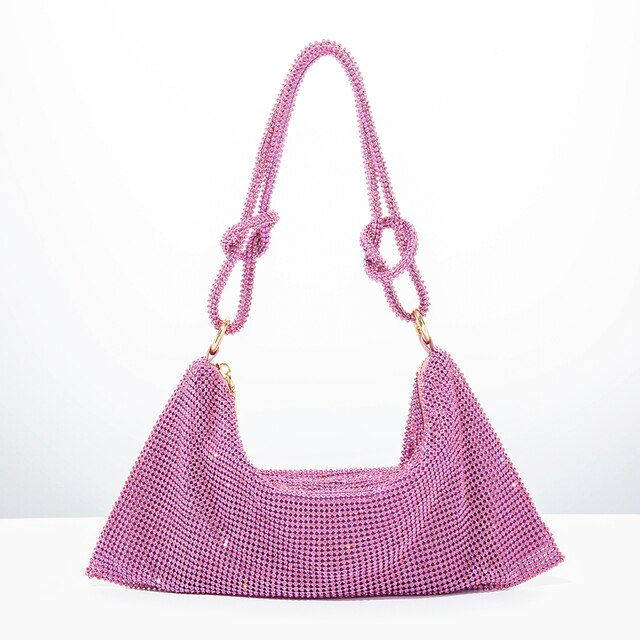 Valeria™ – Bolso con Pedrería Lisa