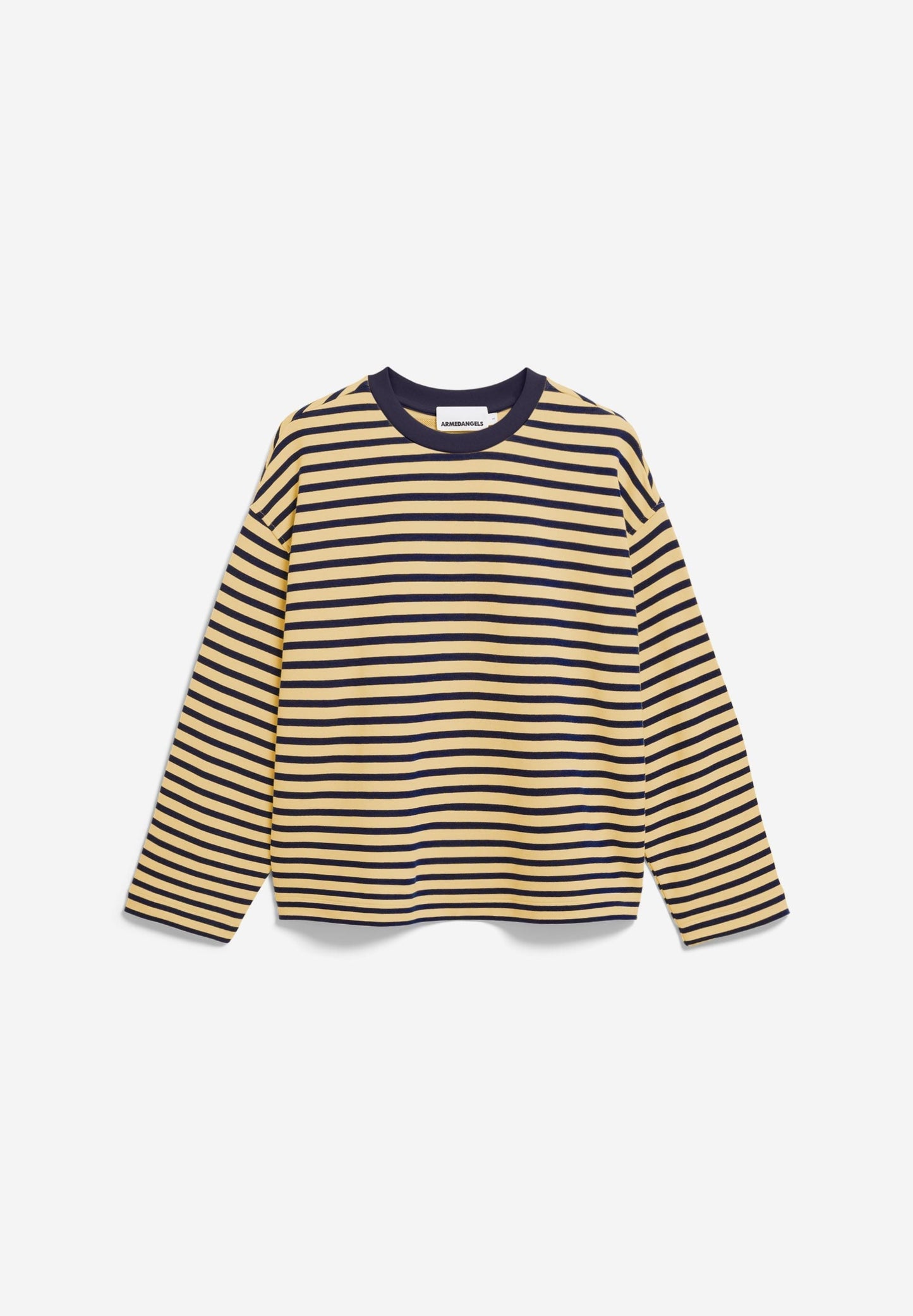 Frankaa™ Sudadera Navy a Rayas Doradas para Mujer