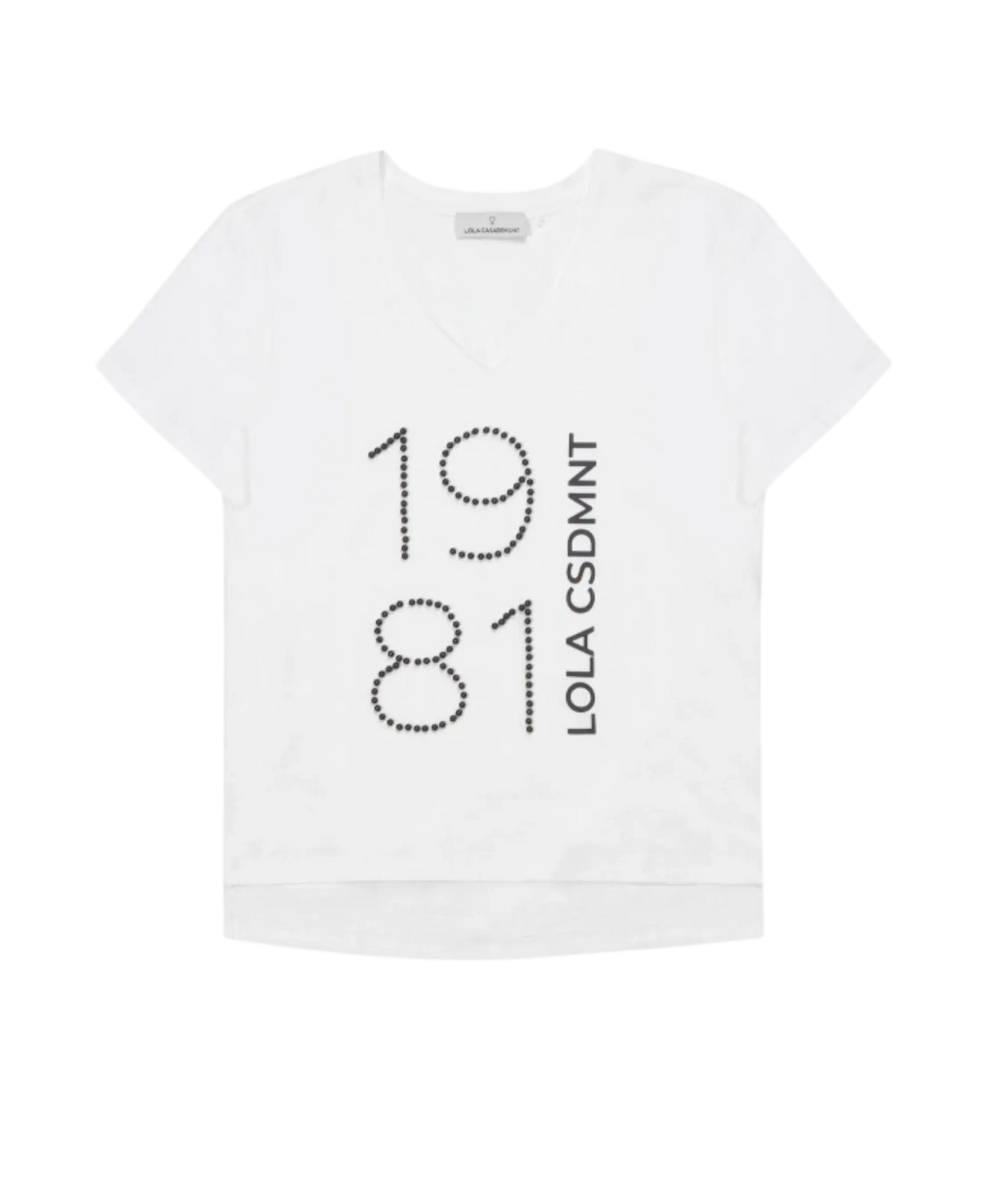 Lola™ Camiseta Casademunt 1981 Blanca para Mujer