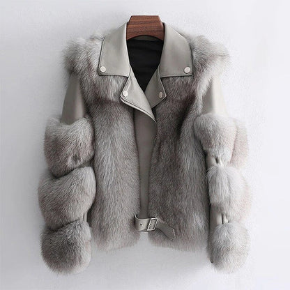 Alexander™ – Chaqueta de Piel con Forro de Pelo de Lujo
