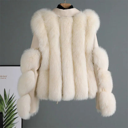 Alexander™ – Chaqueta de Piel con Forro de Pelo de Lujo