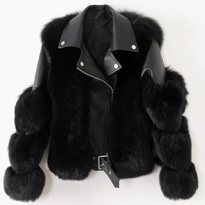 Alexander™ – Chaqueta de Piel con Forro de Pelo de Lujo