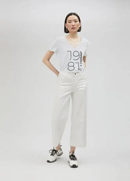 Lola™ Camiseta Casademunt 1981 Blanca para Mujer