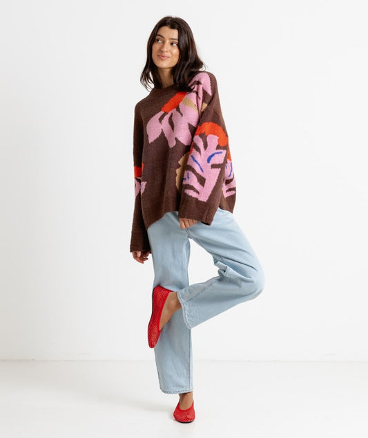 Verónica™ Jersey Chocolate para Mujer