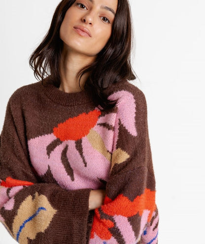 Verónica™ Jersey Chocolate para Mujer