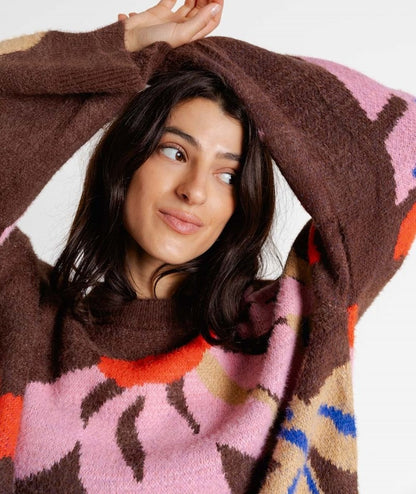 Verónica™ Jersey Chocolate para Mujer