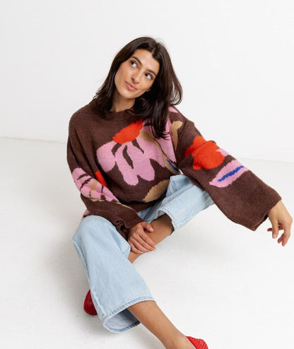 Verónica™ Jersey Chocolate para Mujer