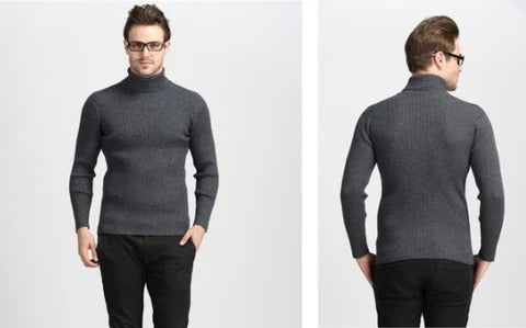 Daniel™ Jersey de Punto de Cuello Alto para Hombre