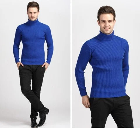 Daniel™ Jersey de Punto de Cuello Alto para Hombre